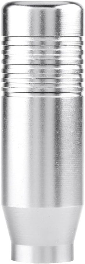 Versnellingspook Adapter - Schakelknop - Handgeschakelde Auto - Universele Pasvorm - 85mm Hoog - Zilver van Merkloos