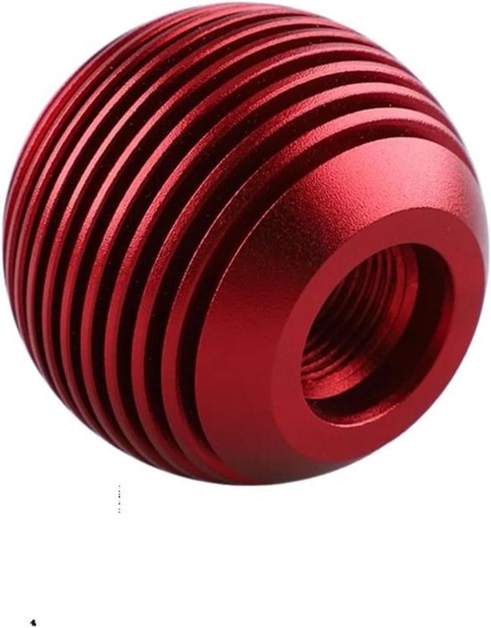 Versnellingspook Auto - Schakelknop Aluminium - Soepel Rijden - Universele Montage - 50 mm - Zilverkleurig