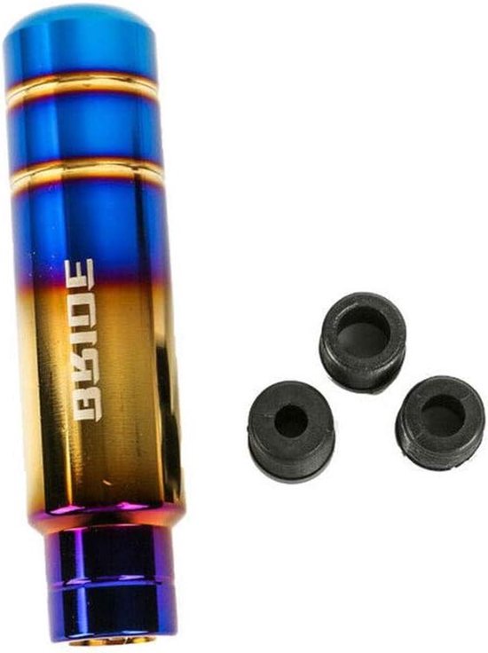 Versnellingspook Hoofd - Pookknop Shifter - Auto Rijden - Universele Montage - 3 Adapters - Blauw