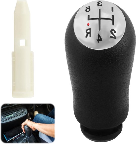 Versnellingspook Knop - Automaat Pook - Rijervaring Verbeteren - Ergonomisch Ontwerp - 5 Snelheden - Zwart