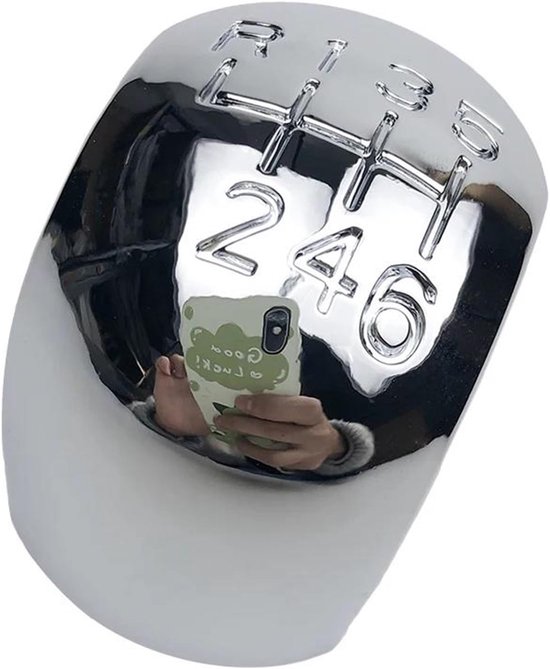 Versnellingspook Knop - Pookhoes - Auto Interieur - Vliegtuig Joystick Stijl - 6 Snelheden - Zwart