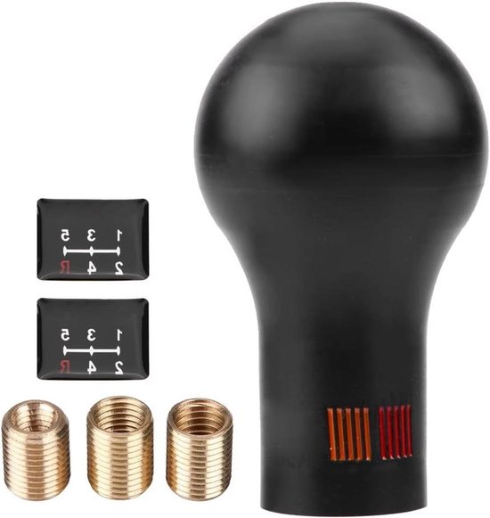 Versnellingspook Knop - Pookknop Handgeschakeld - Auto Interieur Vernieuwen - Specifiek voor Lancer V3 EVO - 82mm Hoogte - Zwart