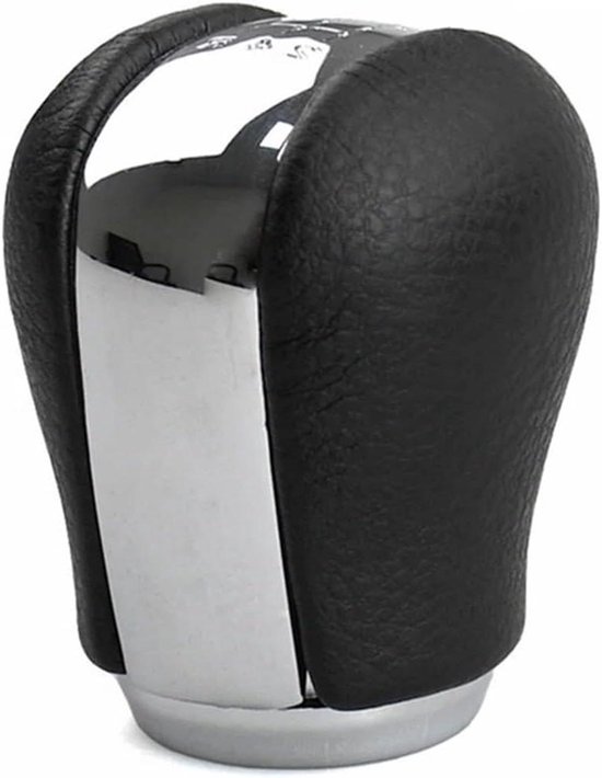 Versnellingspook Knop - Schakel Pook Handbal - Auto Interieur Upgrade - Ergonomisch R-Vorm Ontwerp - 10x10mm - Zwart