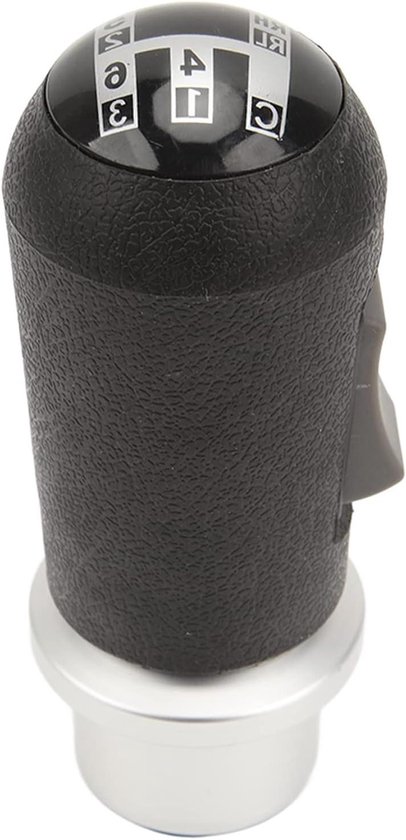 Versnellingspook Knop - Schakelhendel Adapter - Soepel Schakelen - Ergonomisch Ontwerp - 360 Graden Verstelbaar - Zilver van Merkloos