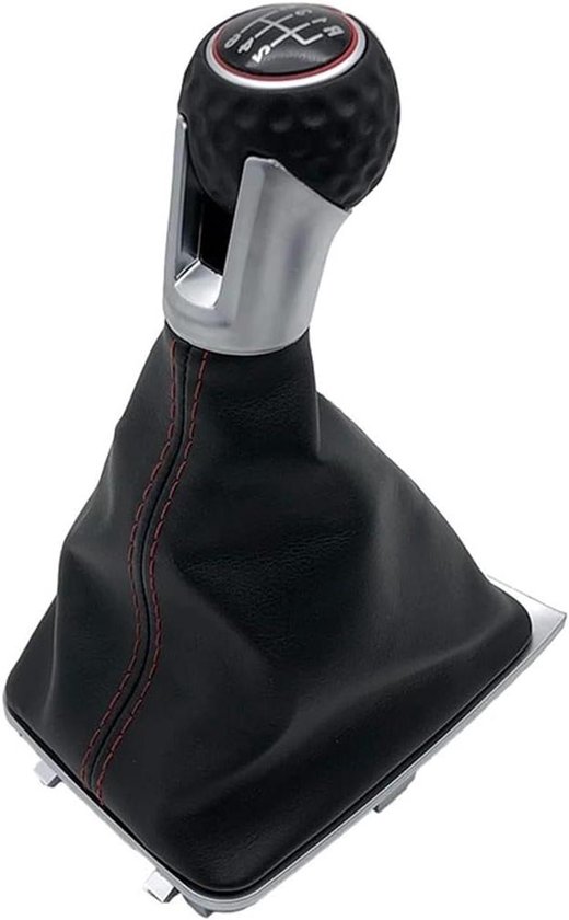 Versnellingspook Knop - Schakelhendel Cover - Soepeler Schakelen - Ergonomisch Ontwerp - 6 Versnellingen - Zwart