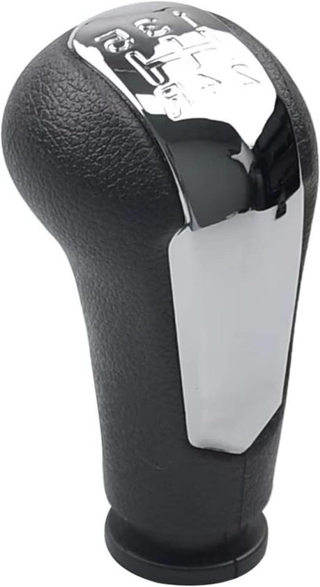 Versnellingspook Knop - Schakelhendel Handbal - Auto Interieur Upgrade - Ergonomische Grip - 5 Snelheden - Chroom