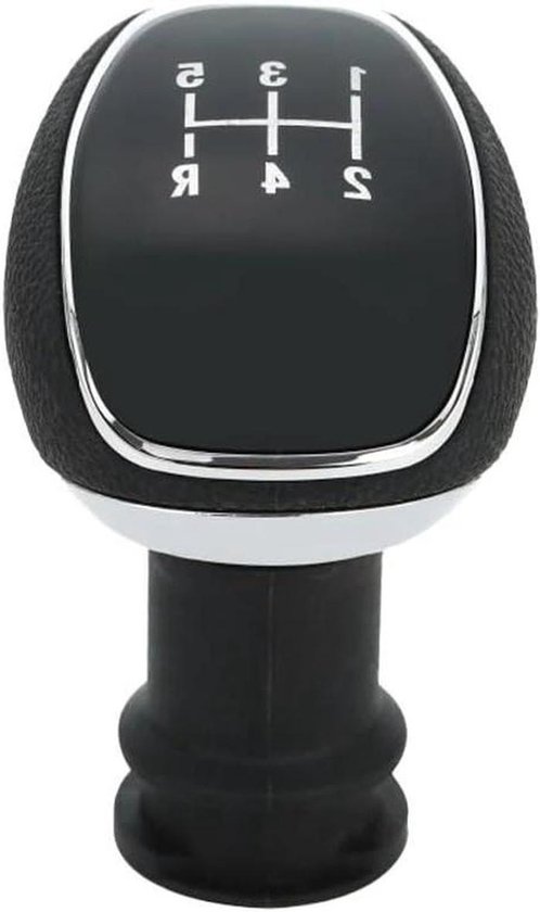 Versnellingspook Knop - Schakelhendel Handvat - Auto Interieur Upgrade - Ergonomisch Ontwerp - 5 Versnellingen - Zwart