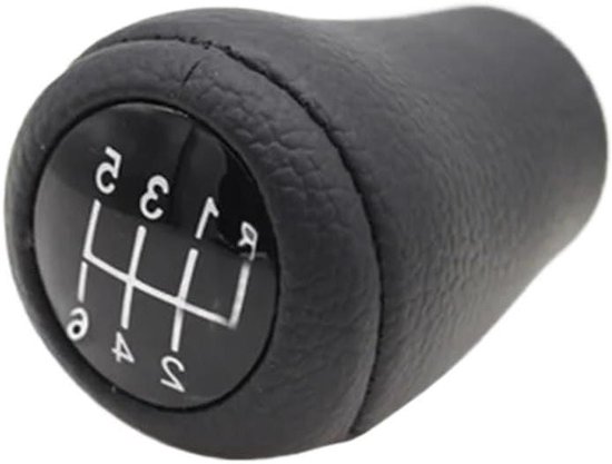 Versnellingspook Knop - Schakelhendel Headball - Rijplezier Verhogen - Sterke Roestwerende Werking - 5/6-Speed - Zwart
