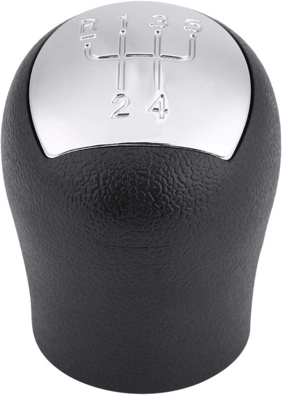 Versnellingspook Knop - Schakelknop Auto - Interieur Upgrade - Ergonomisch Ontwerp - 6 cm Hoog - Zwart