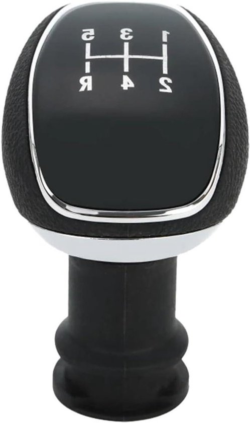 Versnellingspook Knop - Schakelknop Handbak - Auto Interieur Upgrade - Ergonomisch Ontwerp - 5 Versnellingen - Zwart