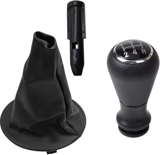 Versnellingspook Knop - Schakelknop Pookhoes - Auto Interieur - Ergonomisch Ontwerp - 10x5 cm - Zwart