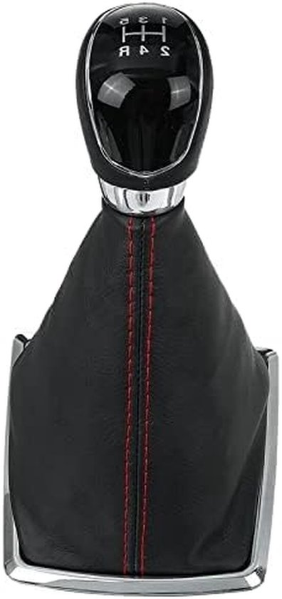 Versnellingspook Knop - Schakelknop Vervanging - Comfortabel Rijden - Ergonomisch Ontwerp - 5 Snelheid - Zwart