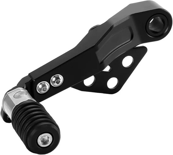 Versnellingspook Motor - Schakelpedaal Hendel - Motor Rijden - CNC Aluminium - 10x5x5 cm - Zwart