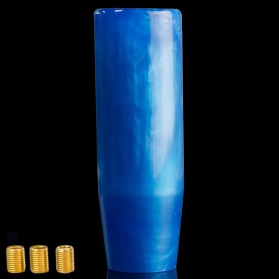 Versnellingspook Pookknop - Schakelhendel Hoofd - Comfortabel Schakelen - Lasergesneden Acryl - 12CM Lengte - Blauw