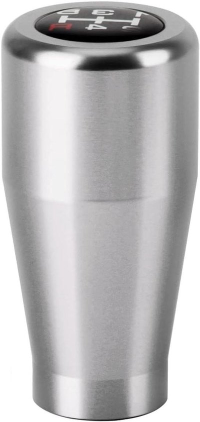 Versnellingspookknop Aluminium - Racing Shift Lever - Handmatige Transmissie - Universele M8 M10 M12 - 150 Gram - Zilver
