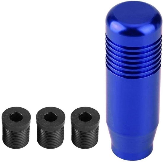 Versnellingspookknop Auto - Pookhendel Aluminium - Interieur Upgrade - Ergonomisch Ontwerp - 8.5cm Lengte - Blauw