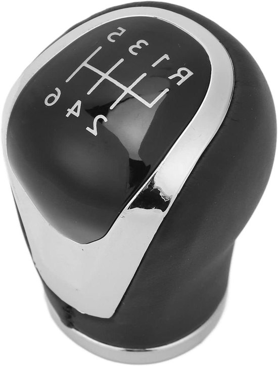 Versnellingspookknop Auto - Schakelknop Handbak - Soepel Schakelen - 6 Versnellingen Model - 118 Gram - Zwart van Merkloos