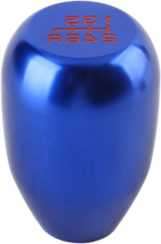 Versnellingspookknop Auto - Schakelknop Handmatig - Auto Interieur Upgraden - Type-R Stijl Ontwerp - Universele Montage - Blauw