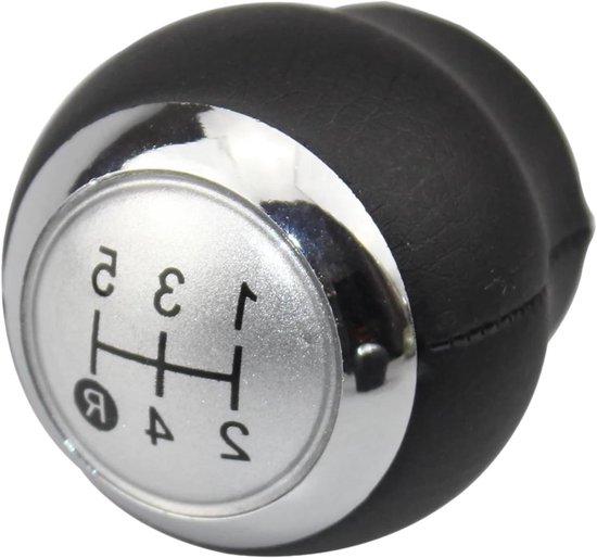 Versnellingspookknop Auto - Schakelpook Handbal - Verbeterd Schakelen - Ergonomisch Ontwerp - 10 x 10 mm - Zilver
