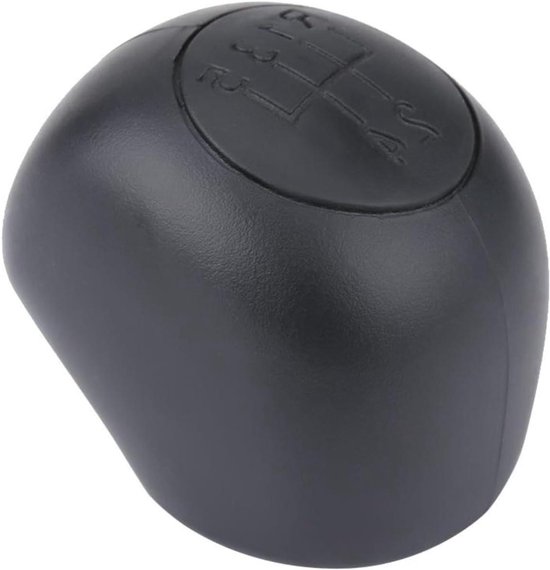 Versnellingspookknop - Pookknop Auto - Auto Interieur Upgrade - Directe Vervanging - 5-Snelheden - Zwart
