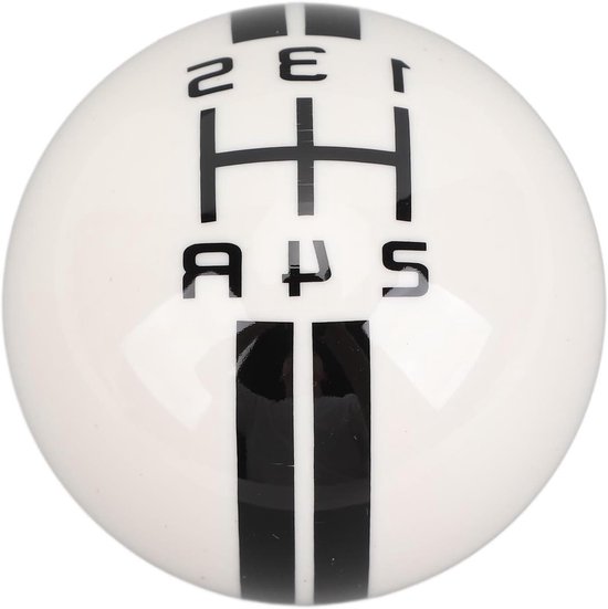 Versnellingspookknop Rond - Schakelknop Auto - Soepel Schakelen - Met 3 Adapters - 57 x 57 x 62 mm