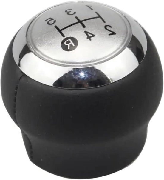 Versnellingspookknop - Schakelhendel - Auto Interieur - Comfortabele Grip - 5/6 Versnellingen - Zilver