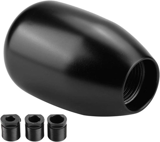 Versnellingspookknop - Schakelknop Pook - Auto Modificatie - Universele Pasvorm - 155 Gram - Zwart