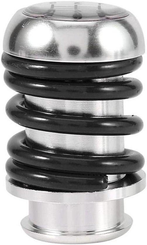 Versnellingspookknop - Schakelknop Stok - Auto Rijervaring - Veerstijl Ontwerp - 3 Adapters - Zwart