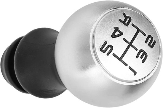 Versnellingspookknop - Sport Pook - Auto Rijden - Aluminium Legering - 99 mm Lengte - Mat Chroom