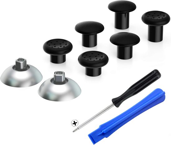 Verstelbare Ergonomische Thumbsticks voor PS5 en PS4 Controllers - Kruis & Bolle Joysticks van Subsonic