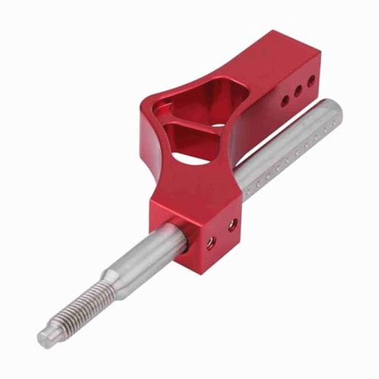 Verstelbare Hoogte Handgreep voor Handmatige Versnellingsknop - Aluminium & RVS van Merkloos