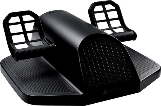 Verstelbare metalen stuurpedalen voor vluchtsimulatie - Geschikt voor richting en rembesturing van Merkloos