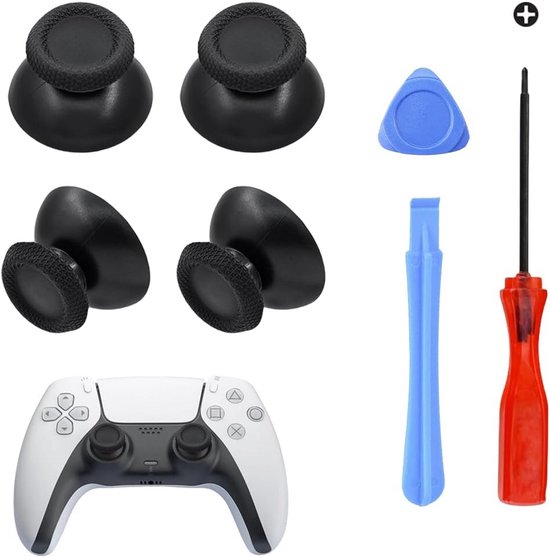 Vervangende Analoge Joysticks Reparatie Set voor PS5 Controller - Duurzame Thumbsticks en Gereedschap