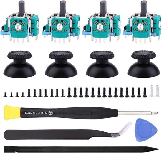 Vervangende Joystick Potentiometers voor PS5 Controller - 4 stuks Analoge Sensoren