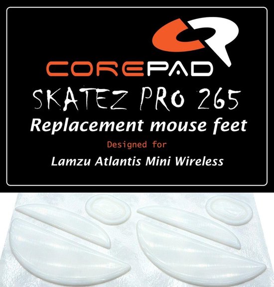Vervangende Muismat Voetjes voor Draadloze Gaming Muis - Ultra Gladde PTFE Gliders