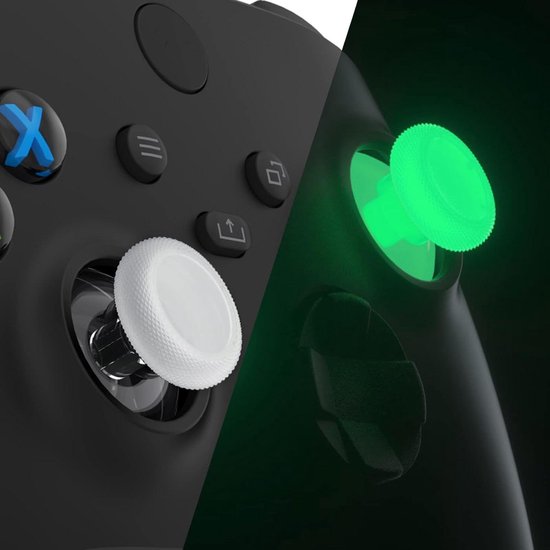 Vervangende Thumbsticks - Joystick Covers - Controller Personaliseren - Glow in Dark Effect - 3 x 2 x 1 cm