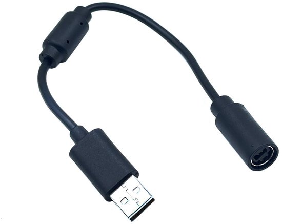 Vervangende USB kabel - Verlengkabel adapter - Race stuur - Breakaway verbinding - 13 x 12 x 1.65 cm - zwart van Merkloos
