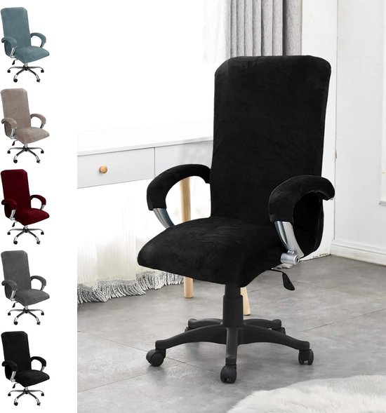 Verwijderbare en Elastische Stoelhoes voor Kantoorstoelen met Armleuningen - Hoogwaardige Bescherming voor Gaming en Thuisgebruik