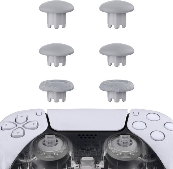 Verwisselbare Thumbsticks voor PS5 en PS4 Controller - Aangepaste Analoge Joysticks voor Verbeterde Precisie van Merkloos