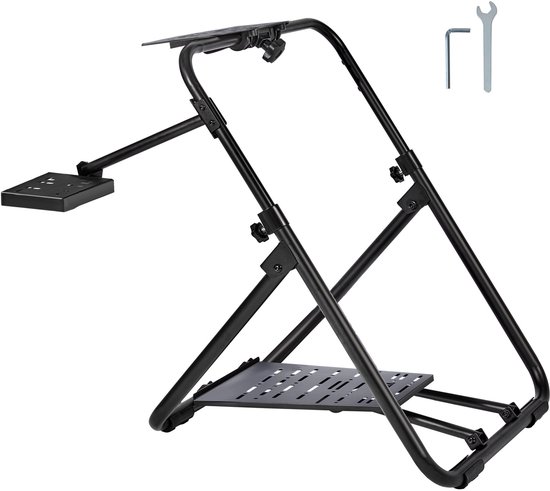 VEVOR Stuurstandaard 600-830mm Gamestoel 0°-40° Gamestoel Gemaakt Van Stalen Frame Racing Simulator voor Racegames Game Seat Racing Seat Racing Seat voor Logitech Thrustmaster Fanatec Hori En Mad Catz van Merkloos