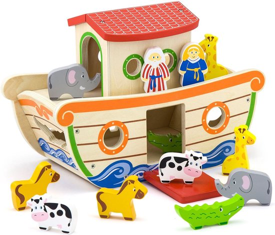 Viga Toys Vormenhuis - Ark van Noach van Viga
