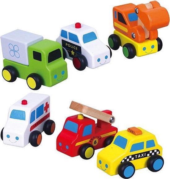 Vigatoys Autoset 6-dlg. van Merkloos