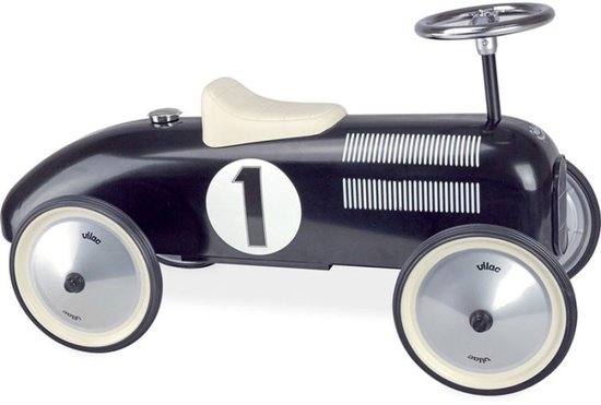 Vilac - Metalen loopwagen - Vintage zwart nr1 van Merkloos