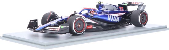 Visa Cash App RB F1 Team VCARB 01 Honda Spark Modelauto 1:18 2024 Yuki Tsunoda Visa Cash App RB F1 van Merkloos