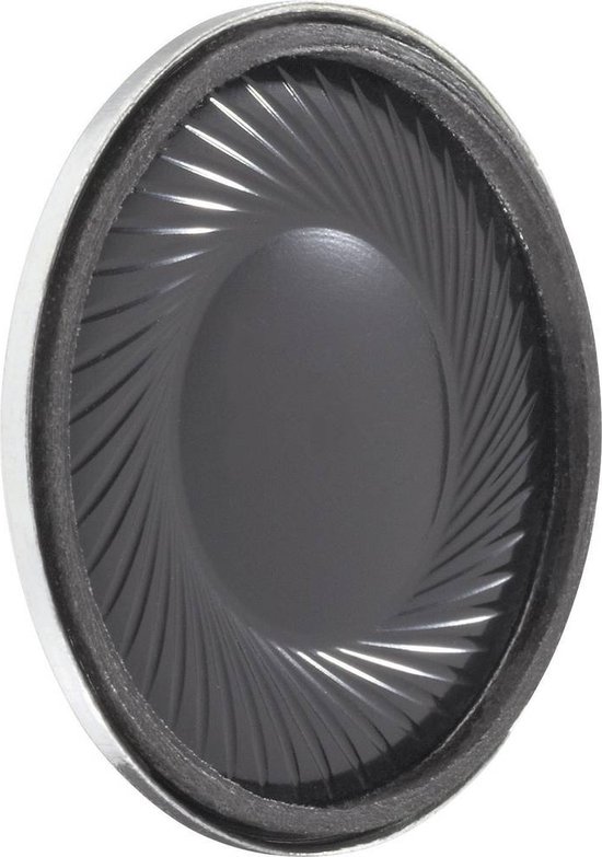 Visaton K 28 WP - 8 Ohm 1.1 inch 2.8 cm Mini-luidspreker 1 W 8 Ω Zwart Kunststof membraan van Visa