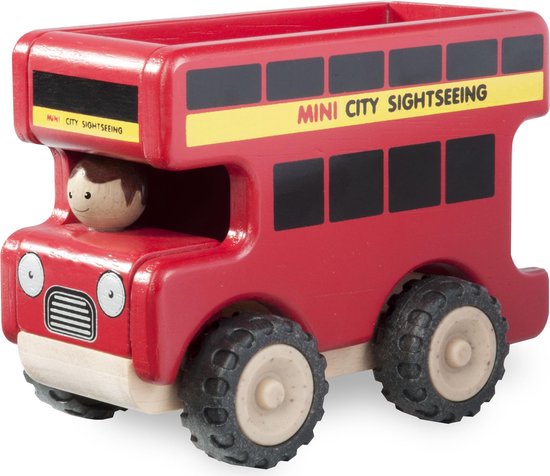 Voertuig Wonderworld Citybus 14x9x11 cm van Wonderworld