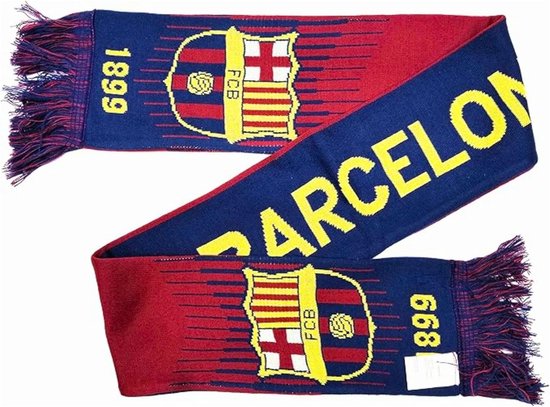 Voetbal Sjaal - Club Sjaal - Supporters Gear - Dubbelzijdig Bedrukt - 147 cm - Blauw Wit