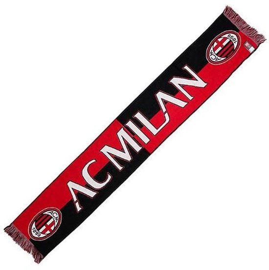 Voetbal Sjaal - Supporter Accessoire - Wedstrijd Bezoeken - Officieel Gelicentieerd - 22 x 22 cm - Rood Zwart
