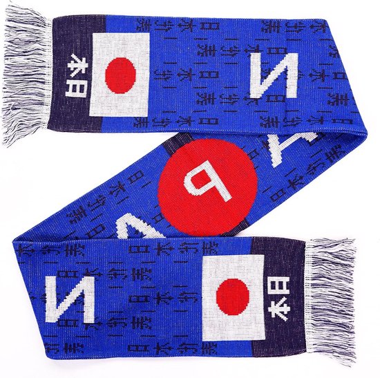 Voetbal Sjaal - Supporter Sjaal - Sportevenement Bezoeken - Tweezijdig Ontwerp - 145 cm - Blauw Wit Rood