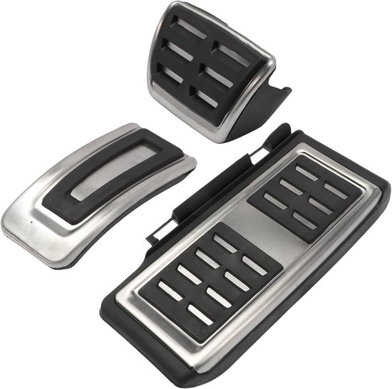 Voetpedaalkappen voor Golf 7, A3, S3, RS3, Leon, Octavia, TT en Q3 - Roestvrij Staal van TTCR-II